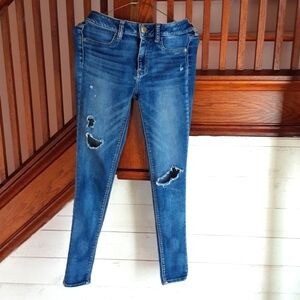 American Eagle high rise jegging super stretch Jean women size 2